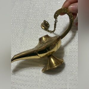 Vintage Gold Genie Lamp